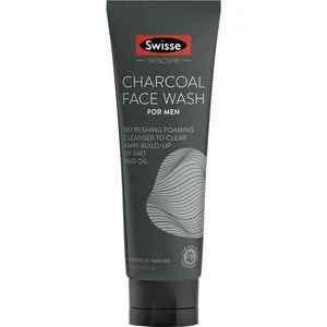 (PRE ORDER) Swisse Charcoal Face Wash For Men 120ml shelf life 2yrs